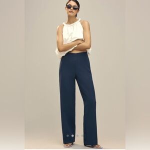 Anthropologie Endless Rose Zip-up Trousers NWT size small